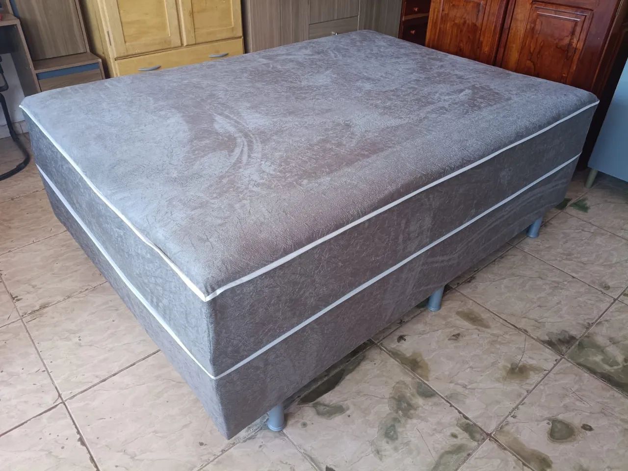 Cama unibox nova molas tradicional  - Foto 3