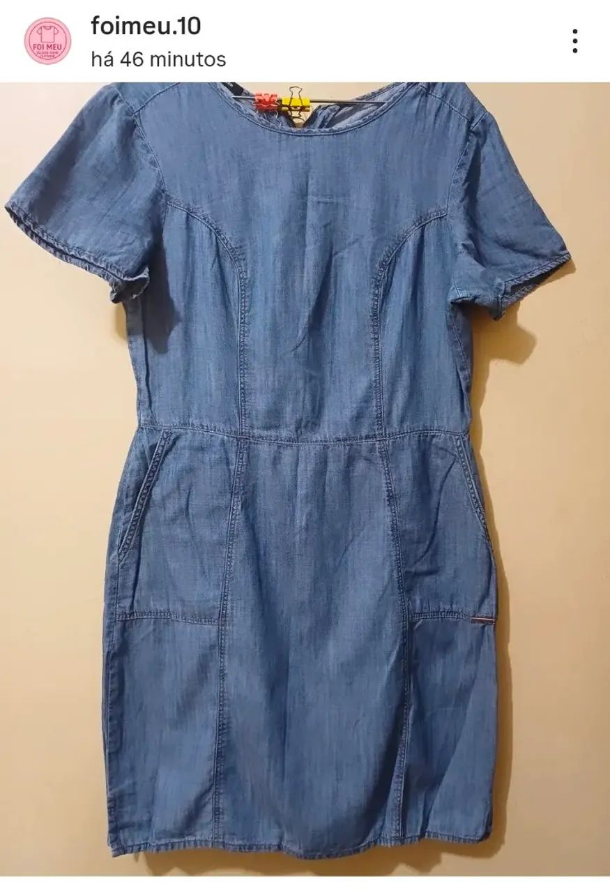 Vestido Damyller  (Jeans liocel)