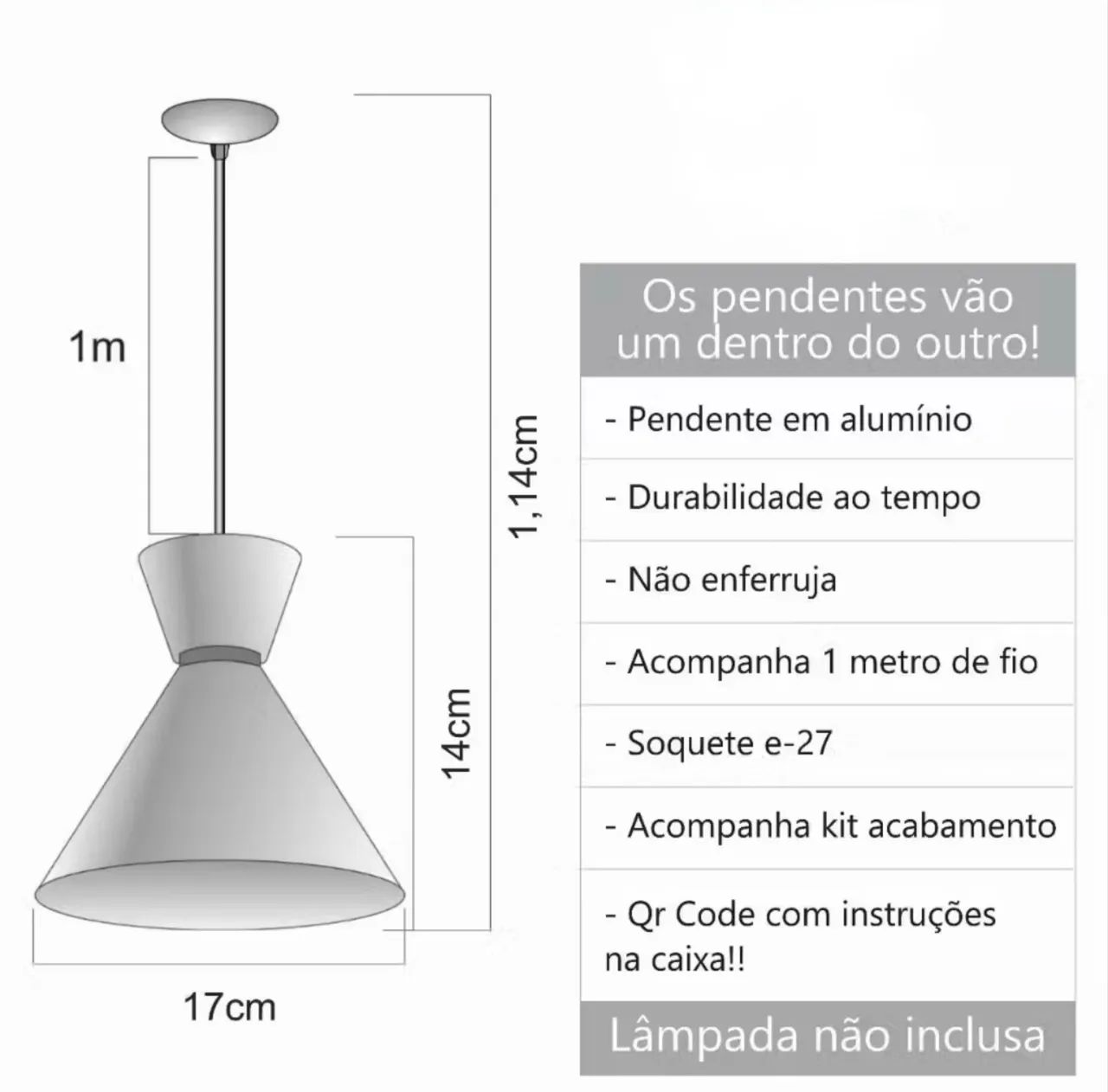 Luminária / pendente - Foto 2