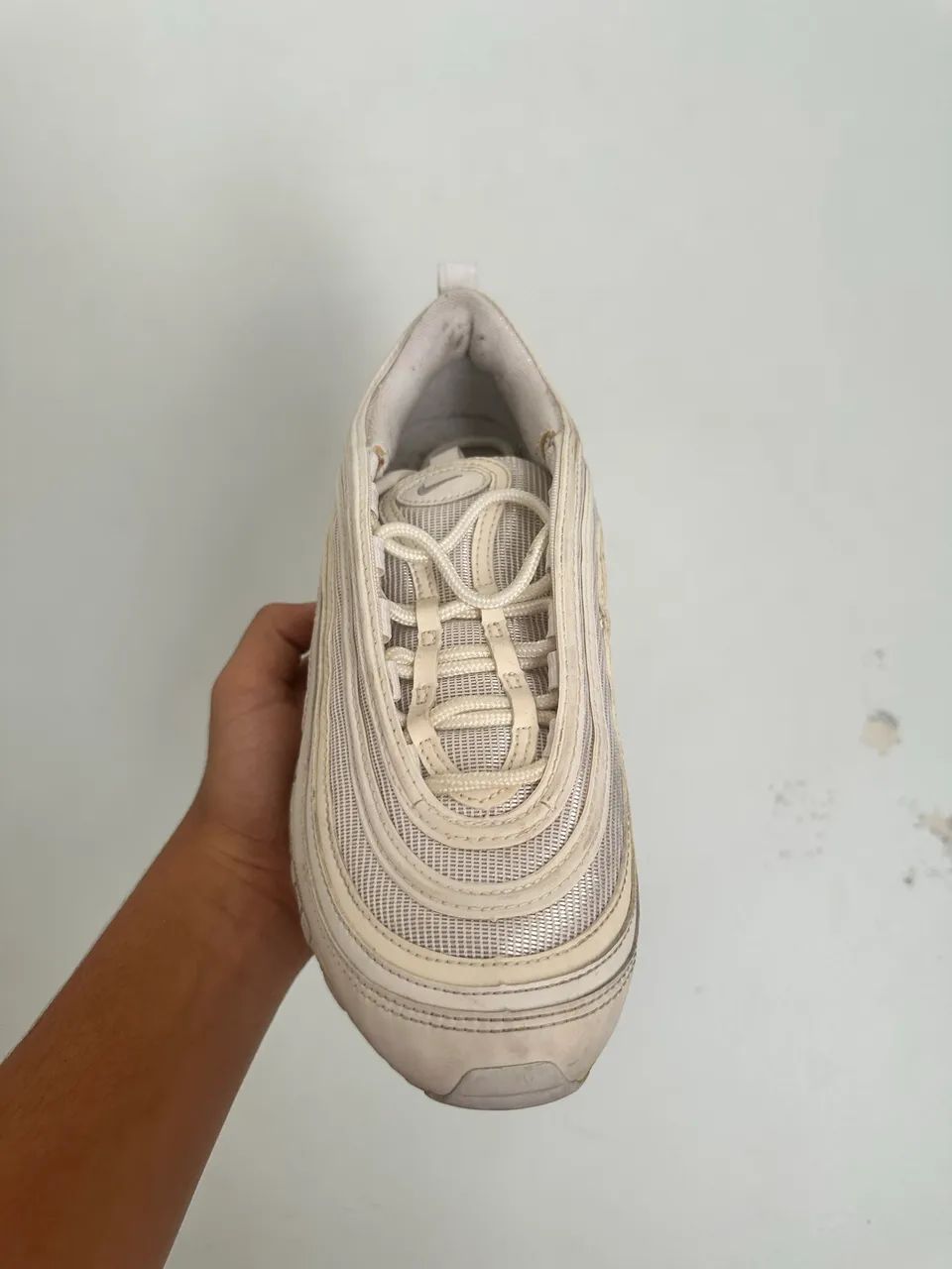 Tênis Air max 97 branco  - Foto 5