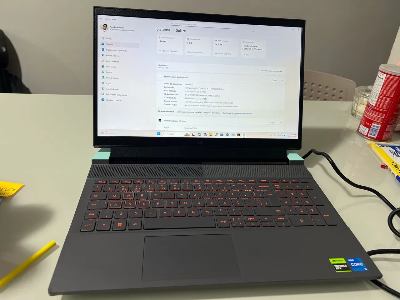 Notebook DELL G15 - 2025 - Foto 2