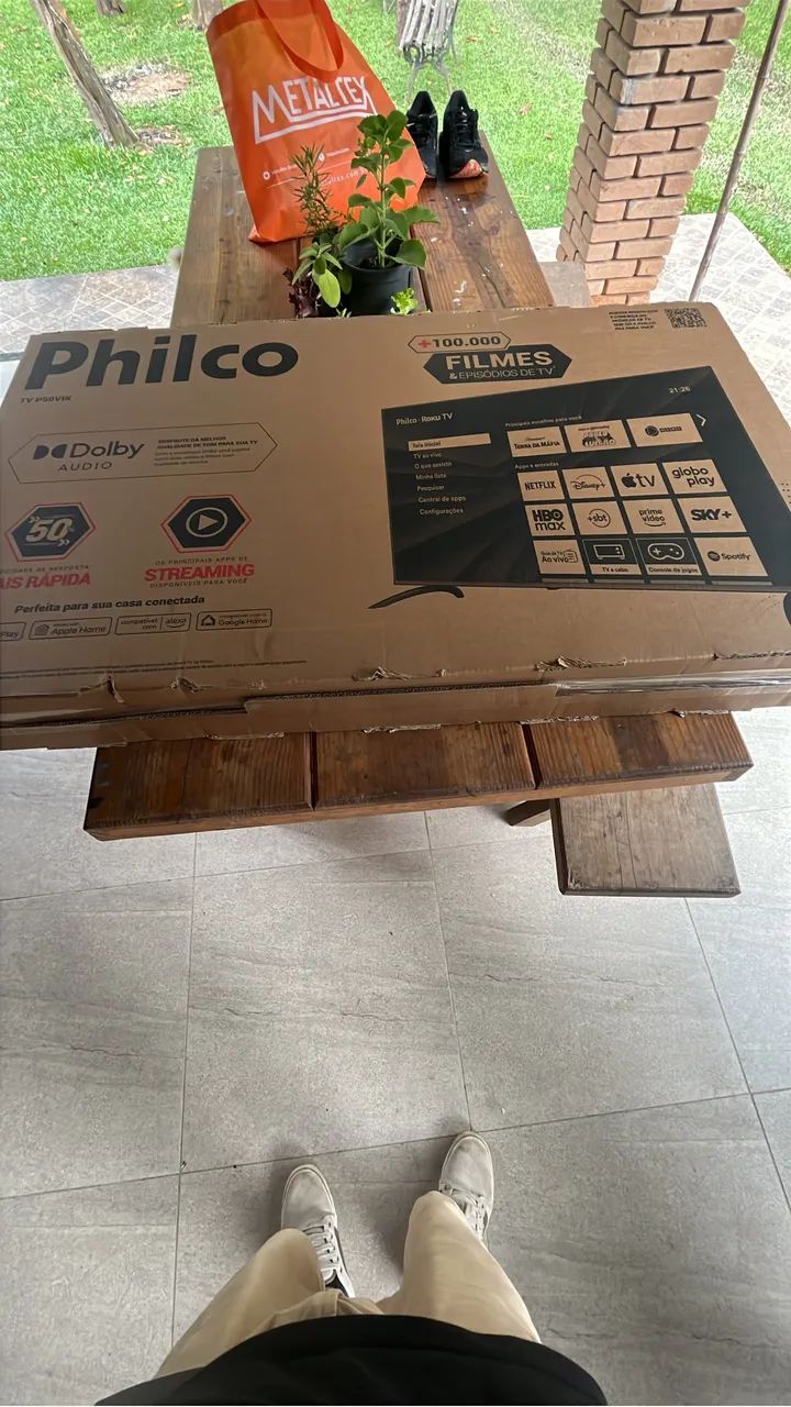 TV PHILCO 50 POLEGADAS NA CAIXA  - Foto 2