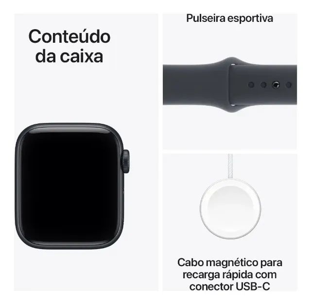 Apple Watch SE 3 GPS  - Novo !!! - Foto 5