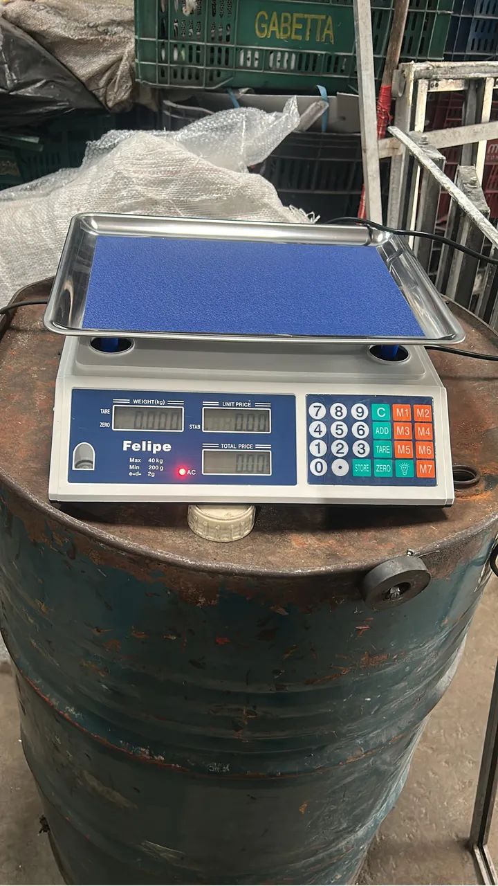 Balança Comercial Digital Eletrônica 40kg Bivolt Precisão