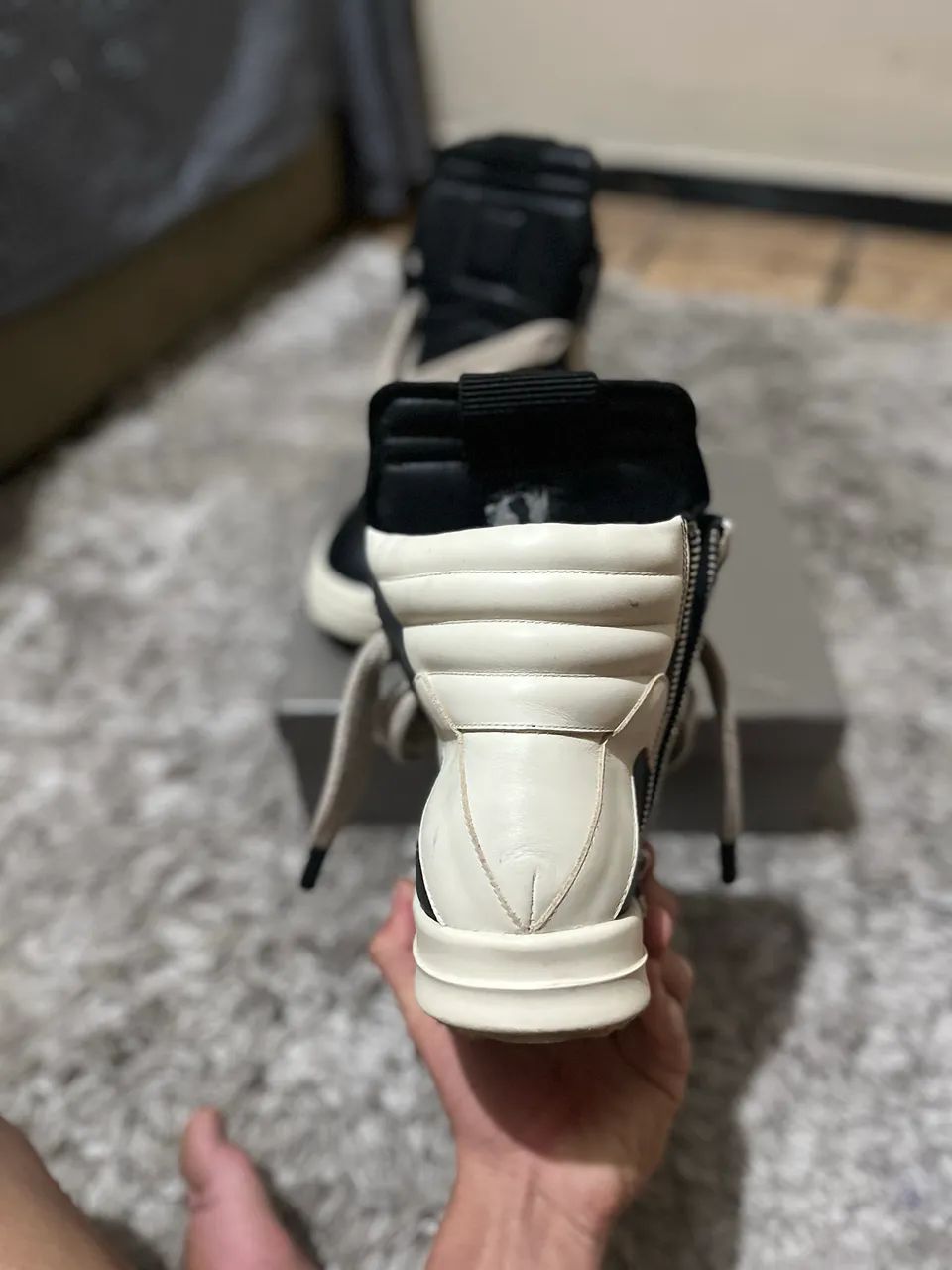 RICK OWENS GEOBASKET JUMBO PEGAR E USAR  - Foto 5