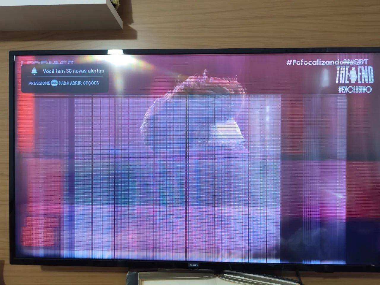 TV Philips 43' | Defeito no display - Foto 3