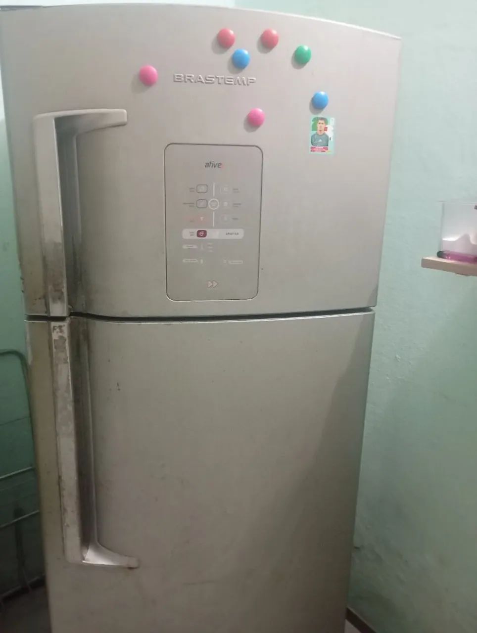 Geladeira com defeito 