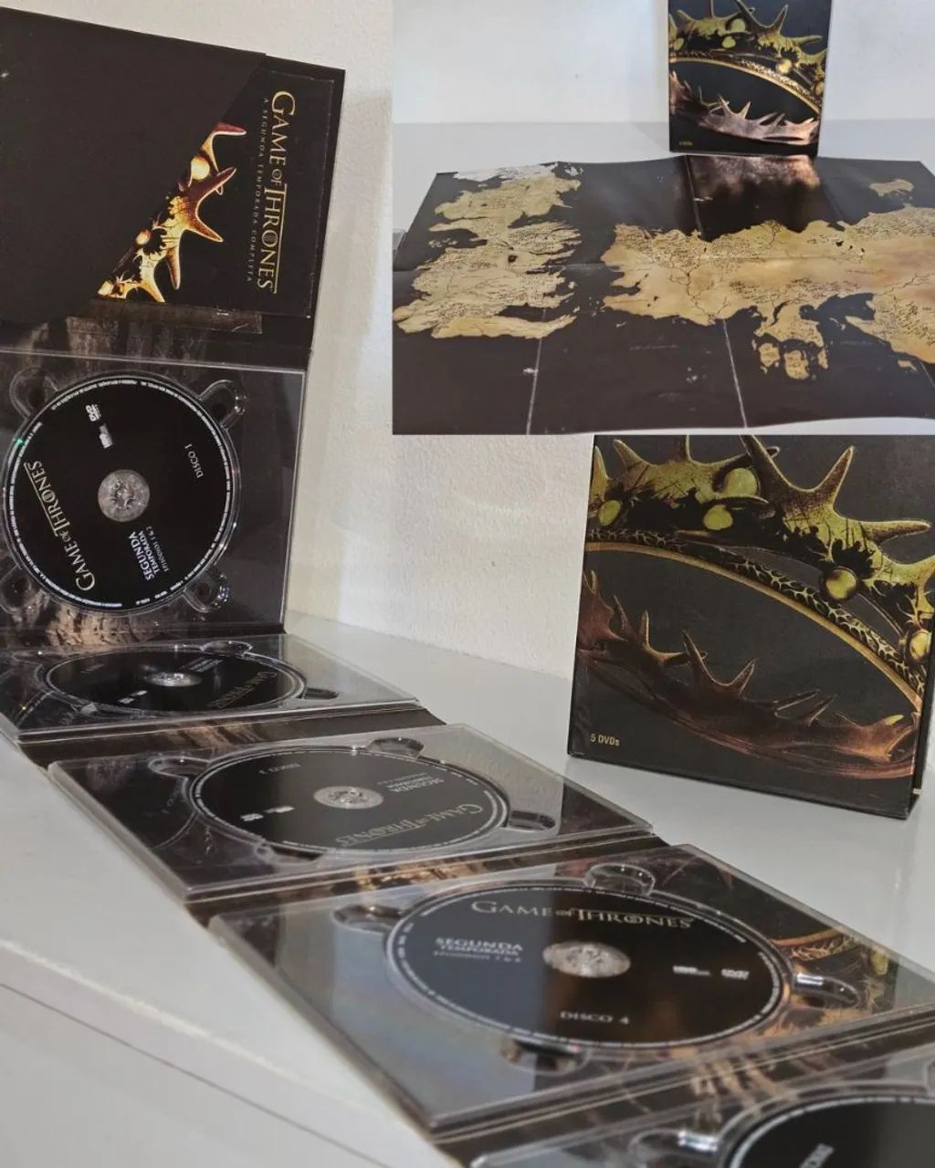 Dvd Game of Thrones 1ª e 2ª temporada  - Foto 5
