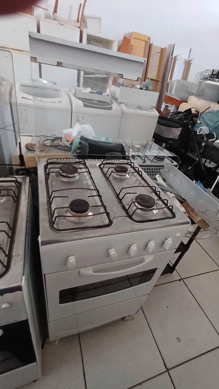 Fogão esmaltec gas encanado 