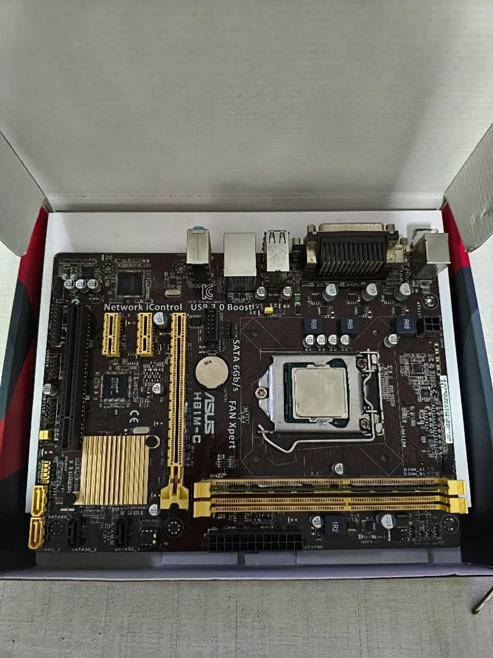 KIT UPGRADE] Intel Core i5 + Placa Mãe ASUS H81 (Nova/Caixa) + 8GB RAM