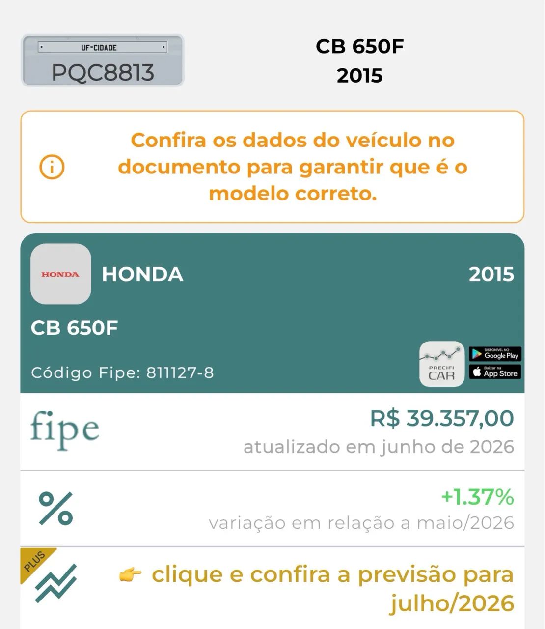 Cb650f - Revisada - Foto 5