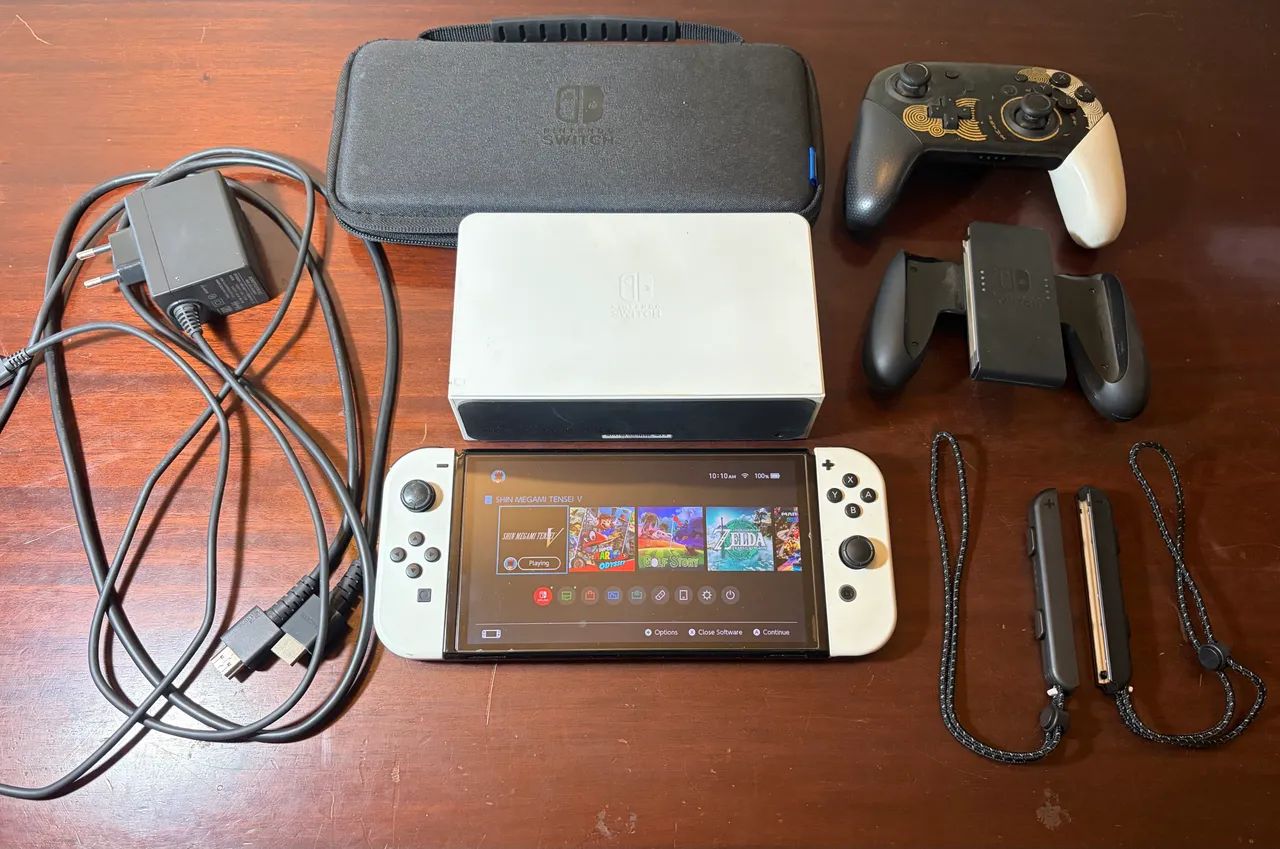 Nintendo Switch OLED + pro controller