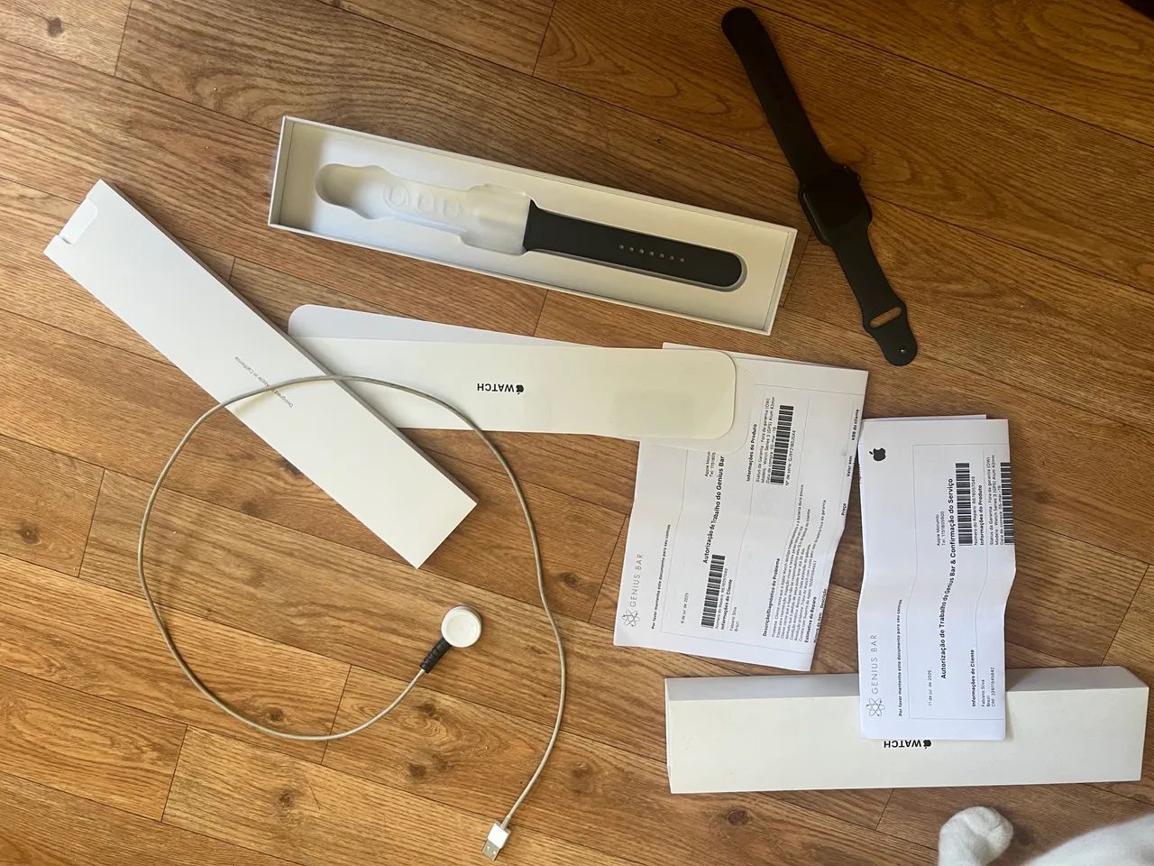Apple Watch SE (1ª Geração) 44mm Space Gray - Foto 4