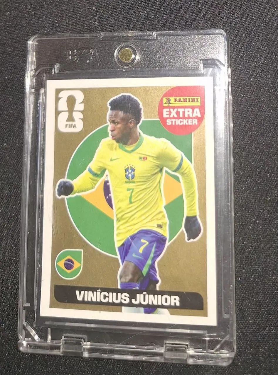 STICKER LEGEND COPA 2026 VINICIUS JUNIOR OURO