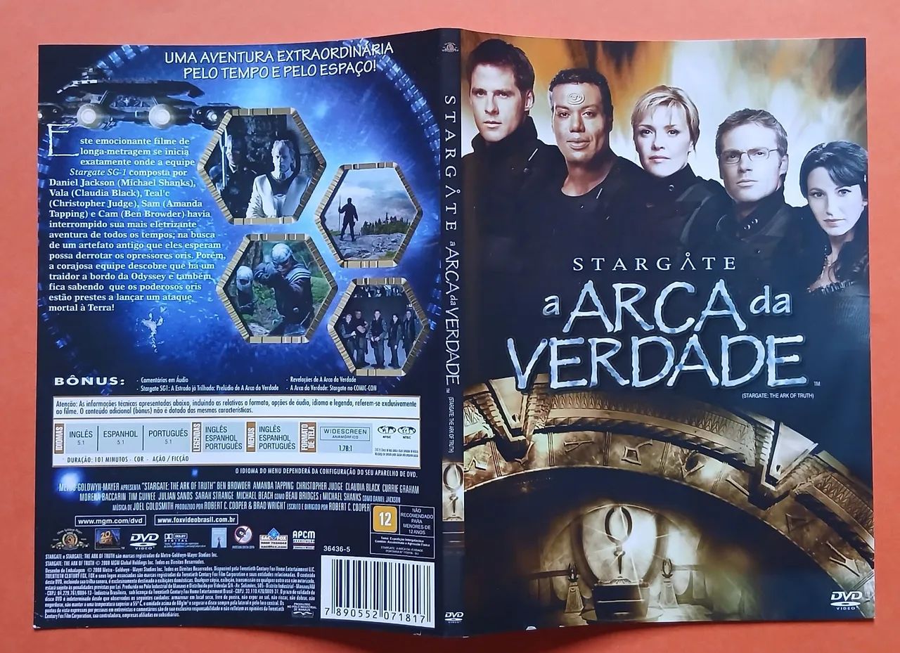 Dvd Stargate  - A Arca da Verdade  (Edição Slim) - Foto 3