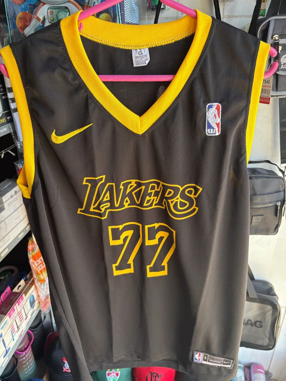 Camisa do Lakers (PRETA)