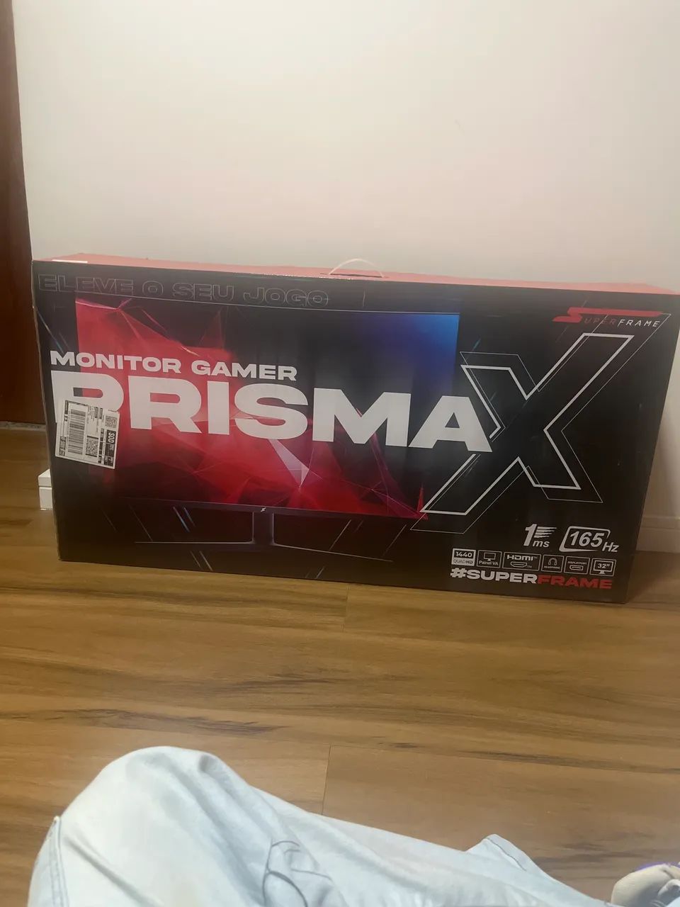 Monitor gamer super Frame 34 polegadas tela curva 165Hz - Foto 2
