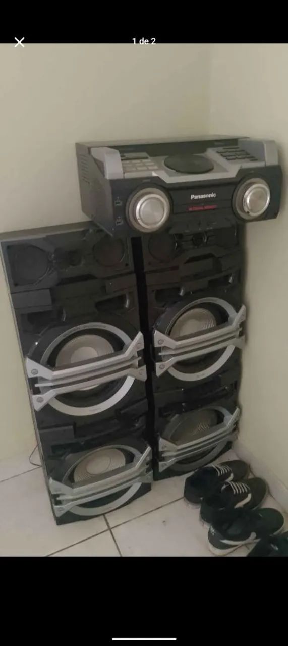Caixa de som Panasonic 