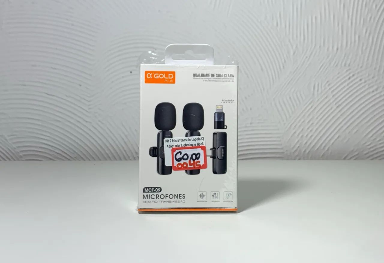 Microfone Lapela Para Celular 