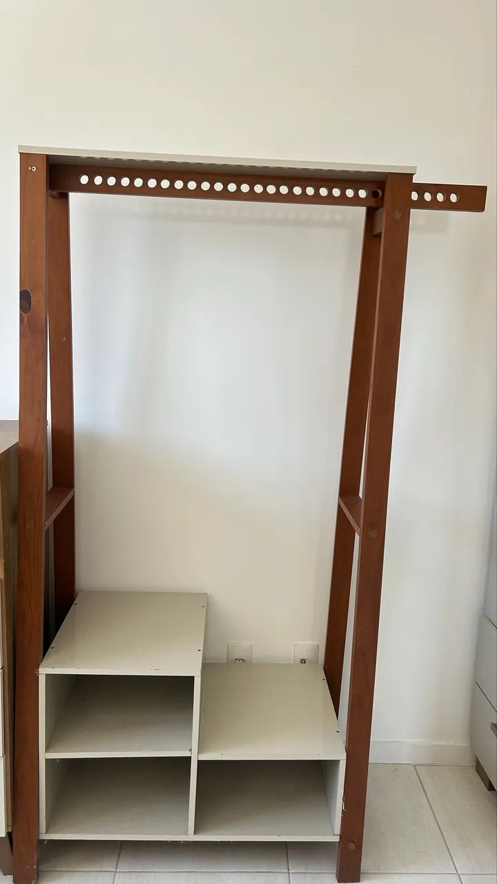 Closet aberto em ótimo estado e bem resistente  - Foto 5