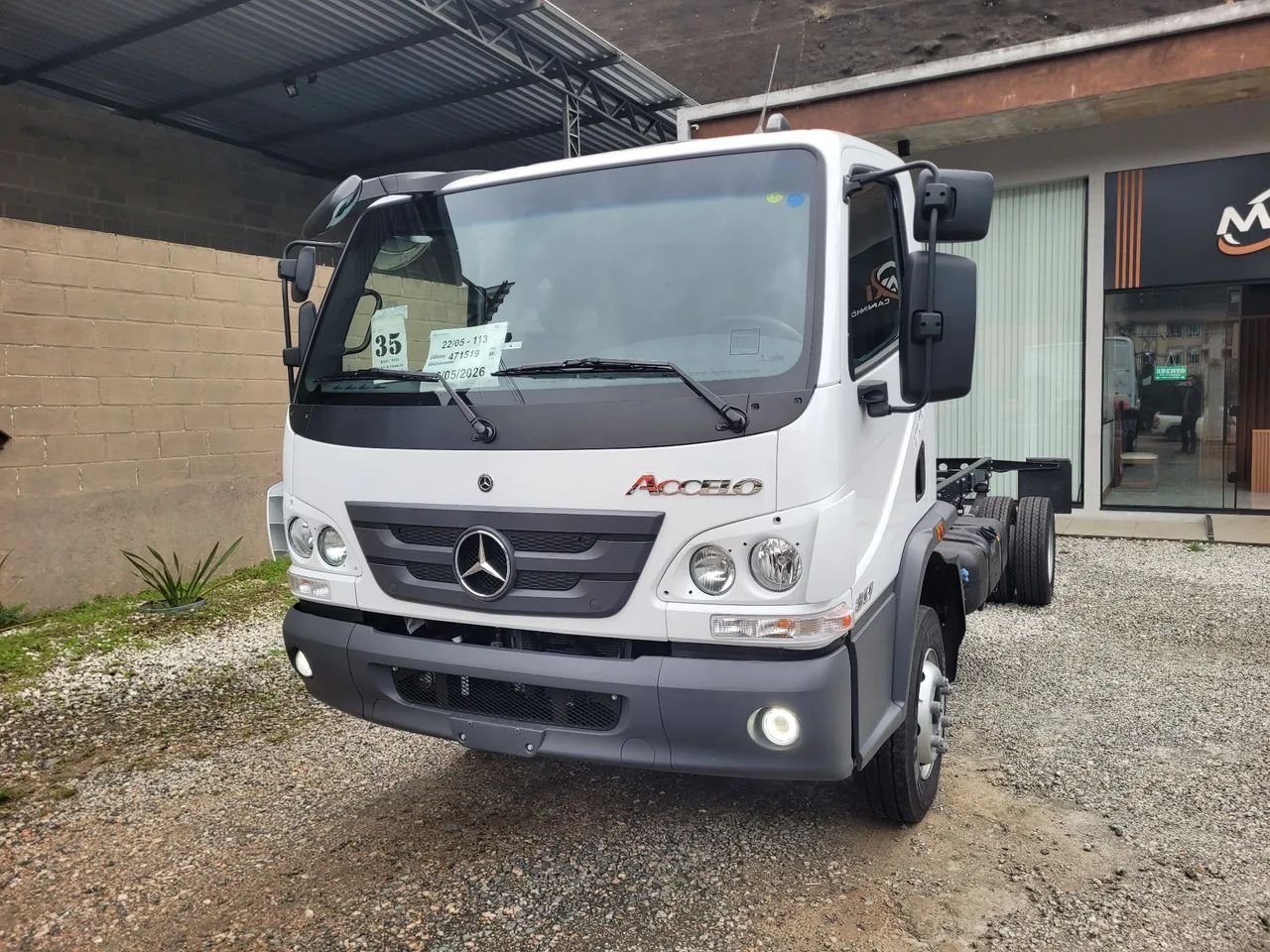 MB Accelo 817 0km 2026 Chassi - Foto 2