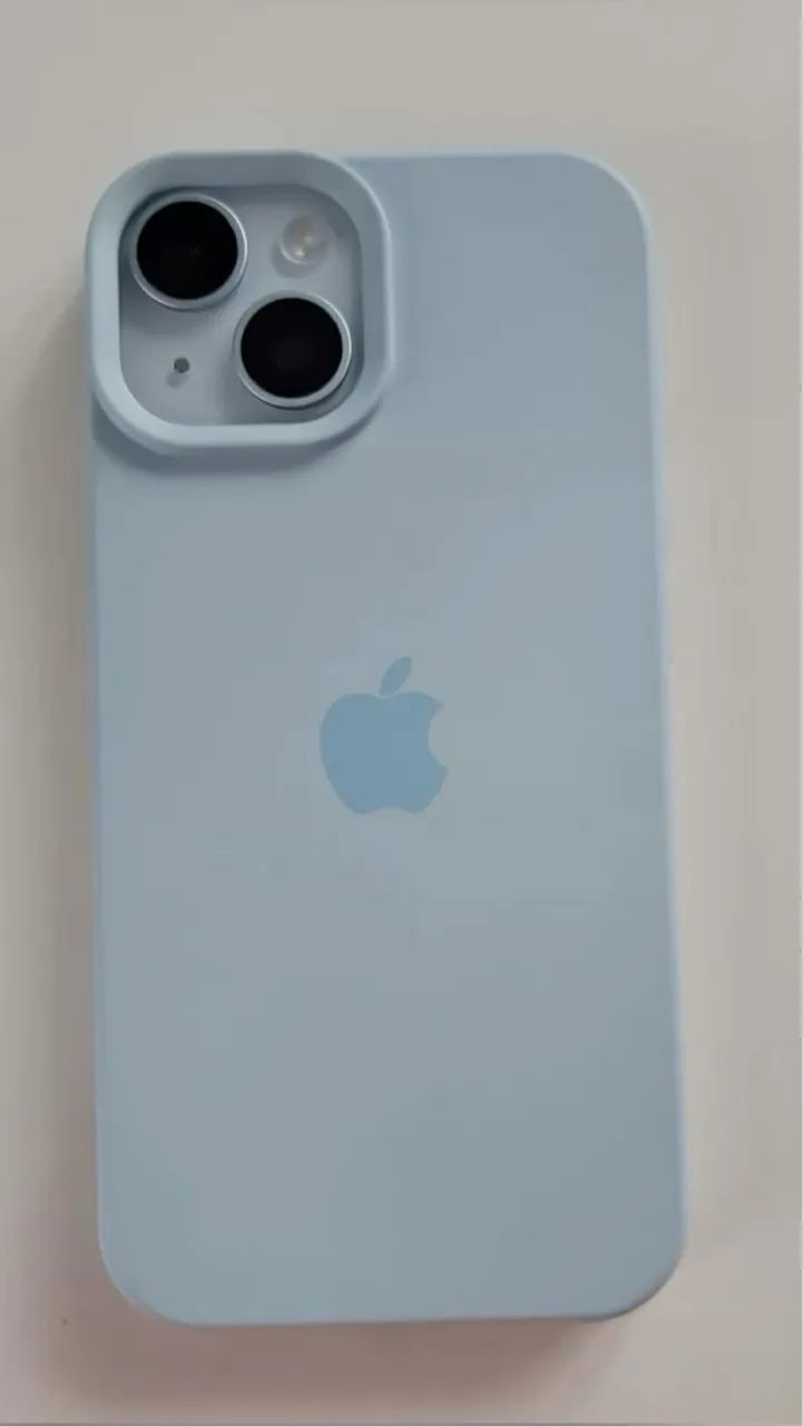 iPhone 15 256GB azul com nota + carregador  - Foto 3
