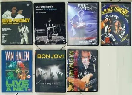 DVDs Musicais (Originais) Rock, Blues. - Foto 2