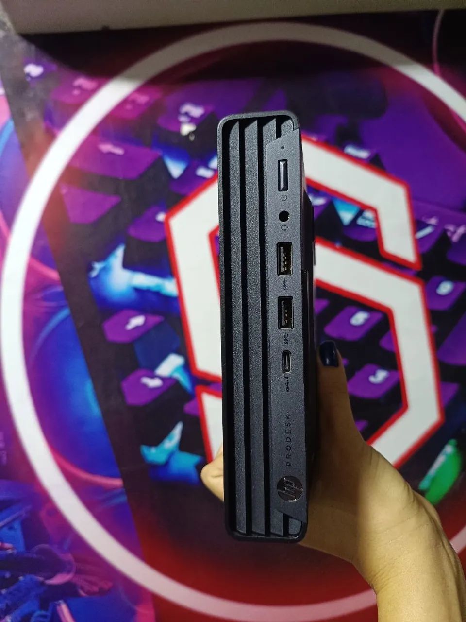 Mini Pc Hp Ryzen 5 Pro - 1 ano de garantia  - Foto 2