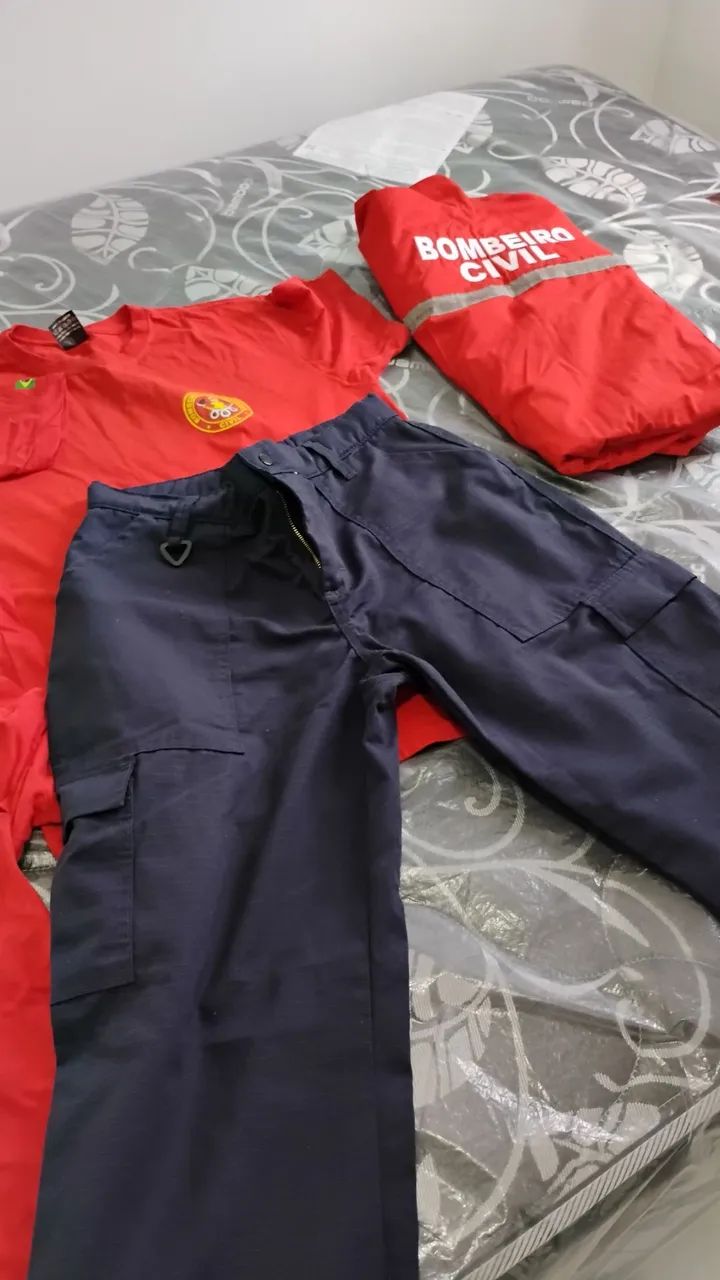 Uniforme completo bombeiro civil  - Foto 2