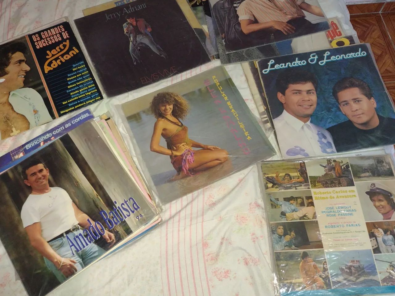 Discos de vinil colecionador.