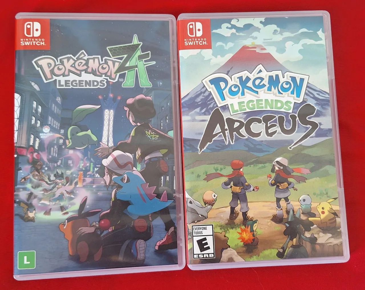 Bundle Pokémon Legends Arceus e Legends Z-A Nintendo Switch