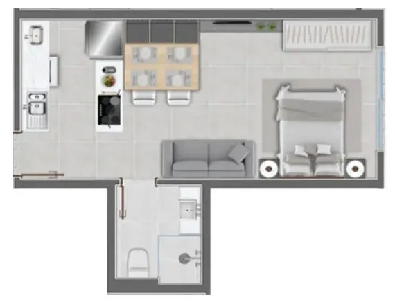 PLANTA 70m²