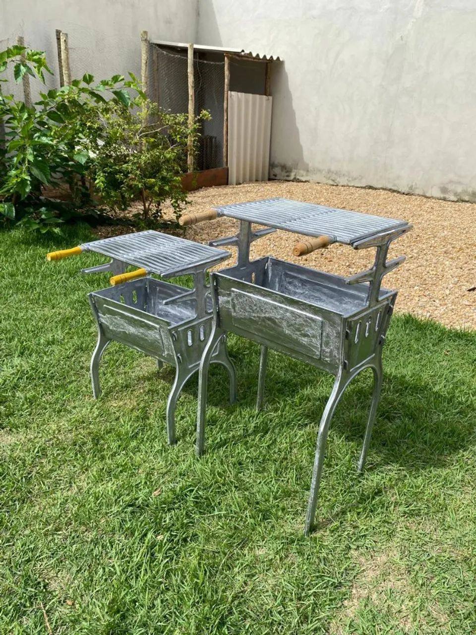 Churrasqueira de alumínio 