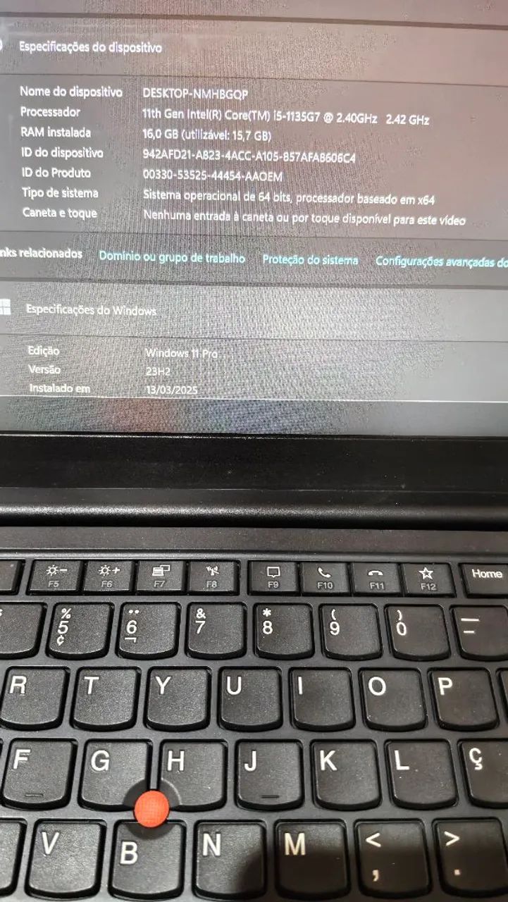 Notebook Lenovo i5 1135G7 - Foto 3