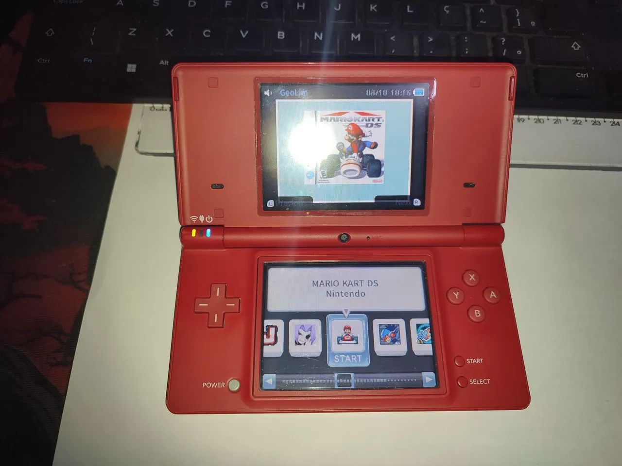 NINTENDO DSI DESBLOQUEADO COMPLETO COM CASE E PELÍCULA  - Foto 3
