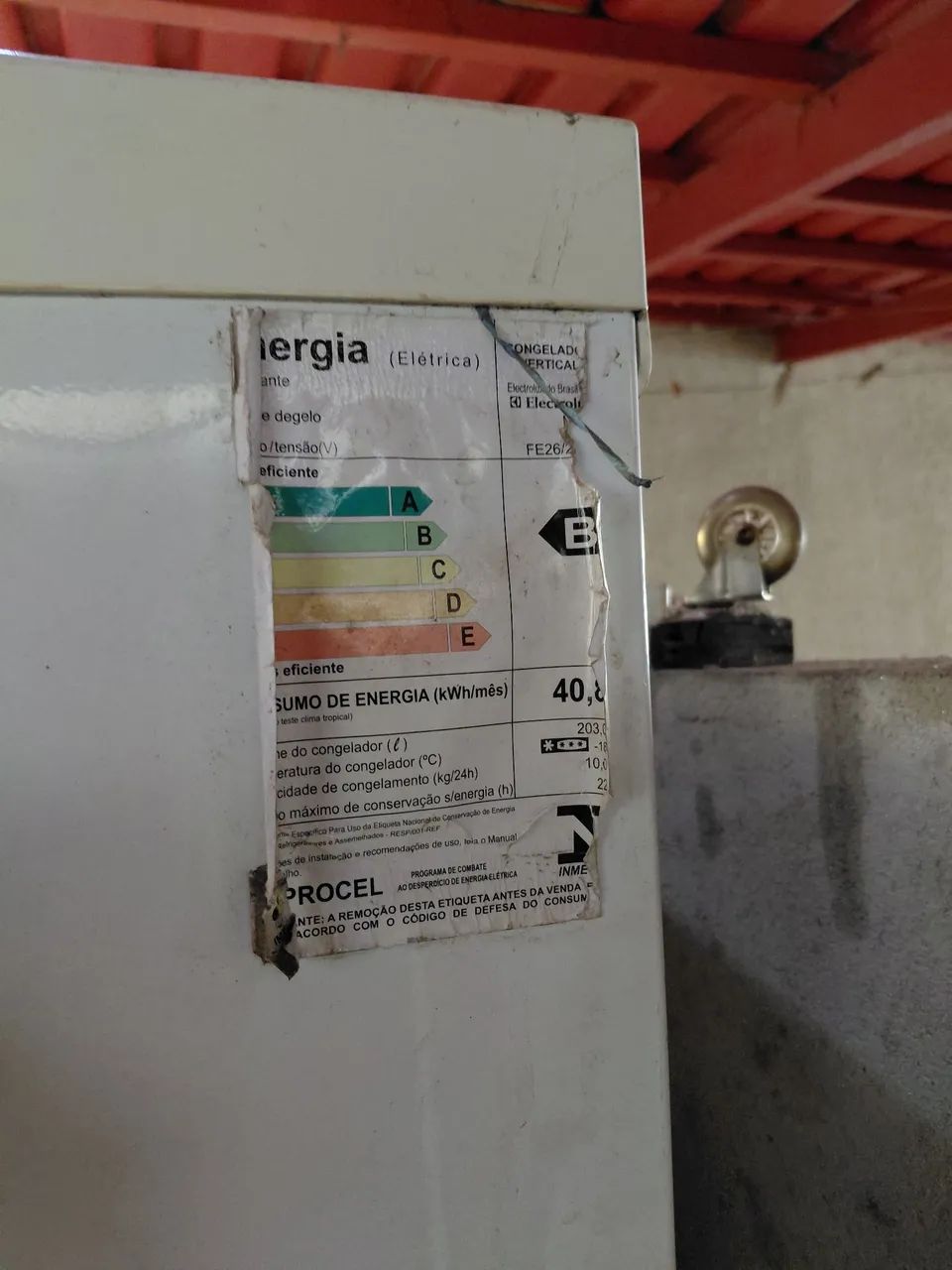 Frezzer Vertical Electrolux  - Foto 4
