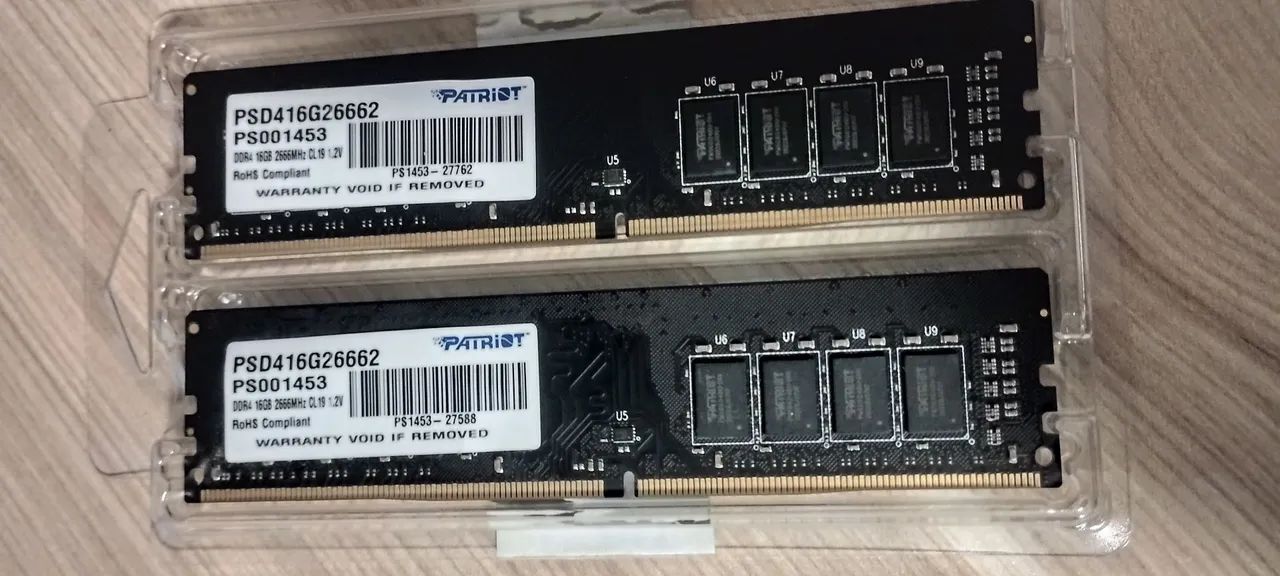 Memória DDR4  16GB 