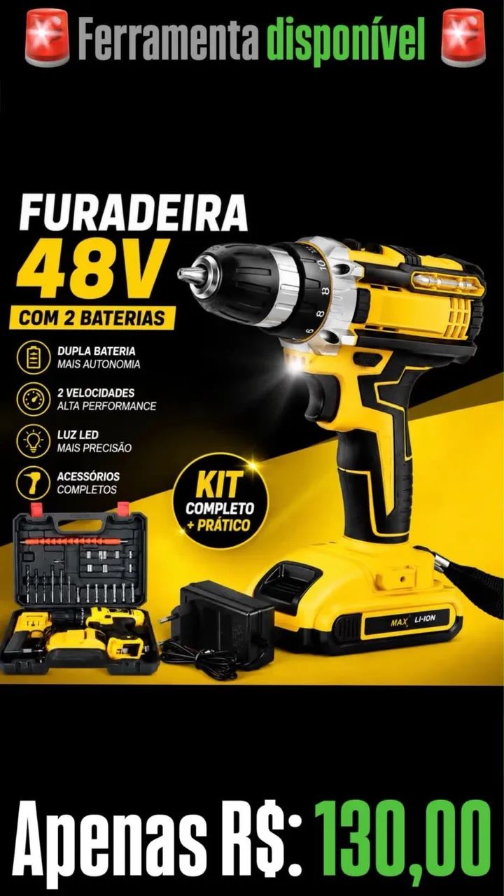 Furadeira nova