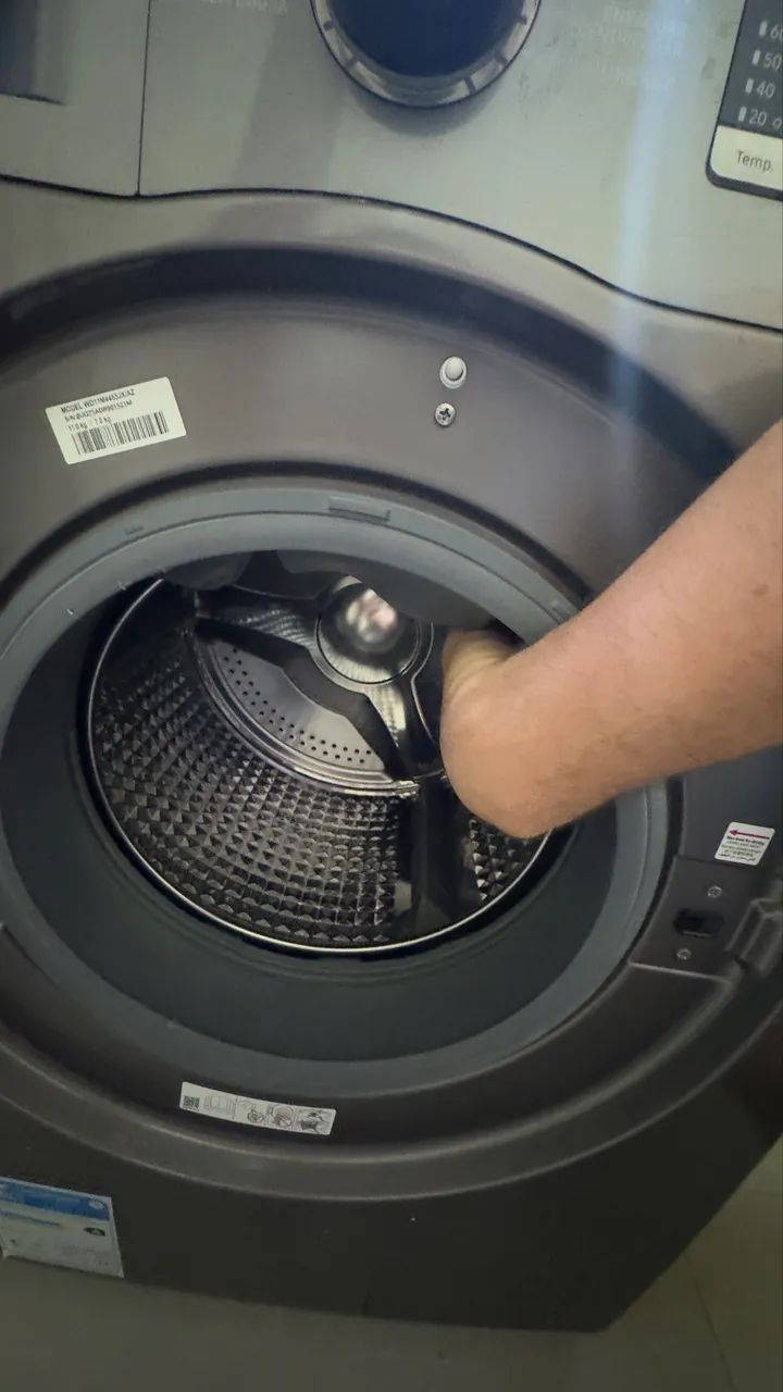 Cesto máquina Lava e Seca empenado - Foto 3