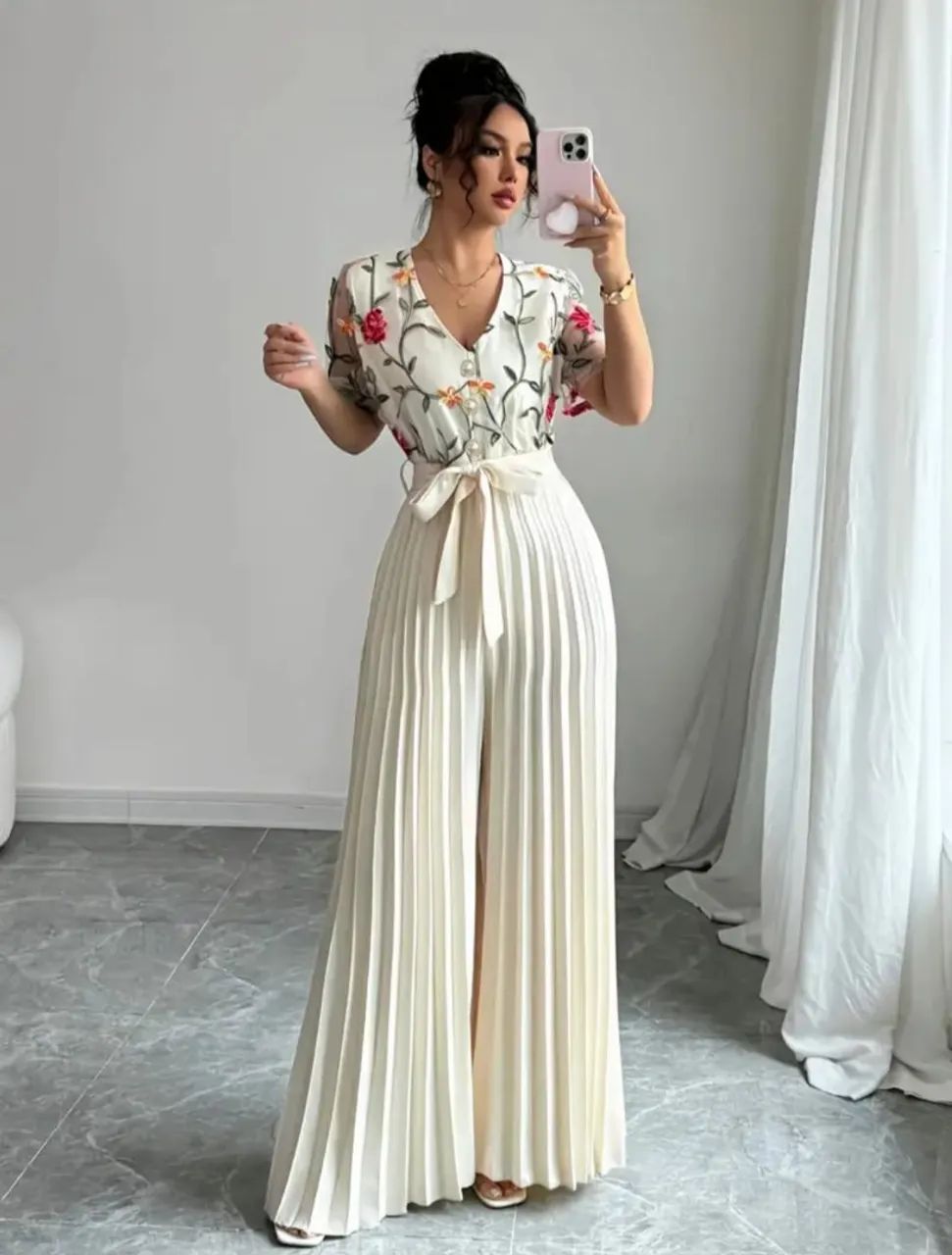 Macacão feminino de festa elegante 