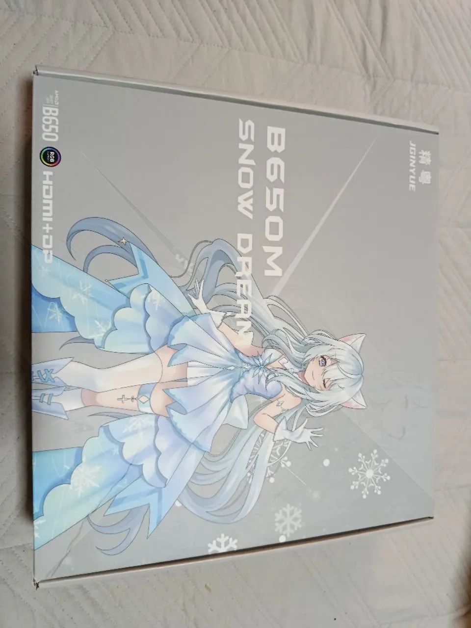 Placa mãe B650M Snow Dream NOVA NUNCA USADA - Foto 2