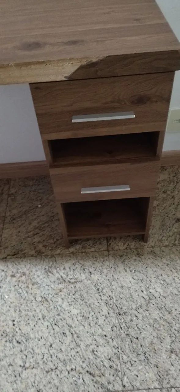 Escrivaninha com duas gavetas - Foto 3