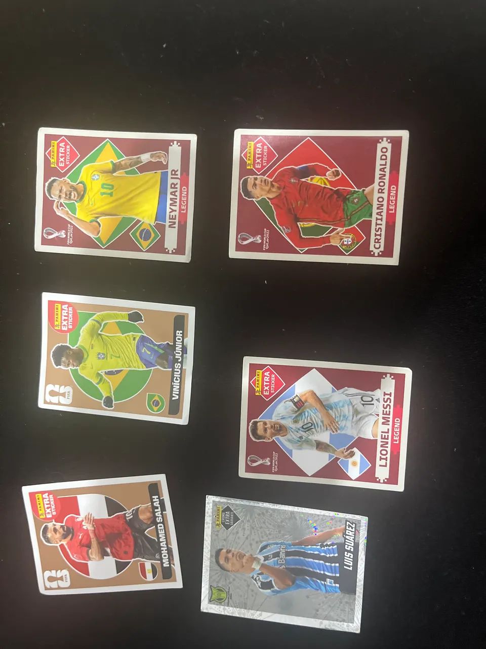 5 legends da copa do mundo e 1 do brasileiro 2023