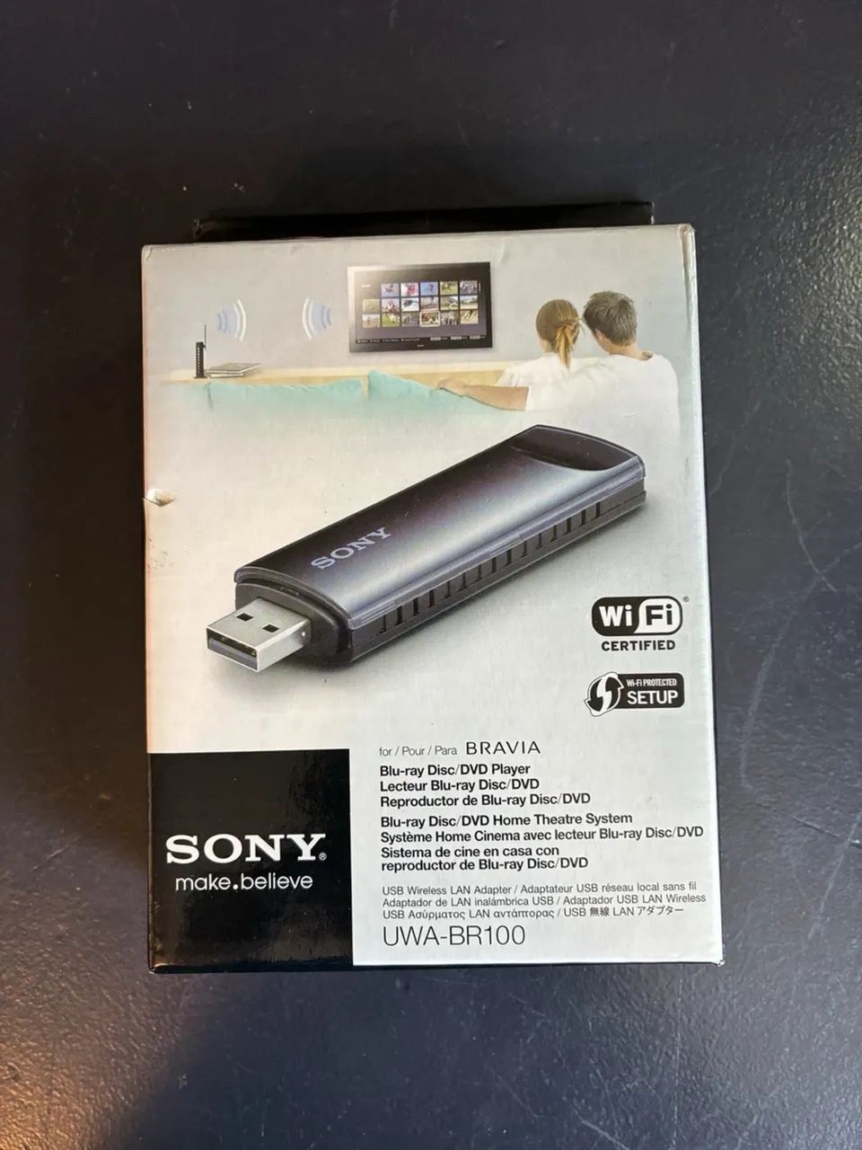adaptador de LAN sem fio USB Sony UWA-BR100 - Peças e Acessórios