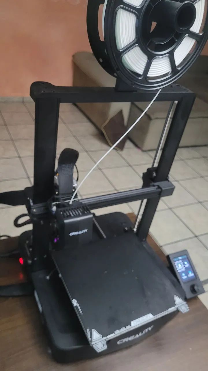 IMPRESSORA 3D V3 SE + FILAMENTO BRANCO - Foto 5