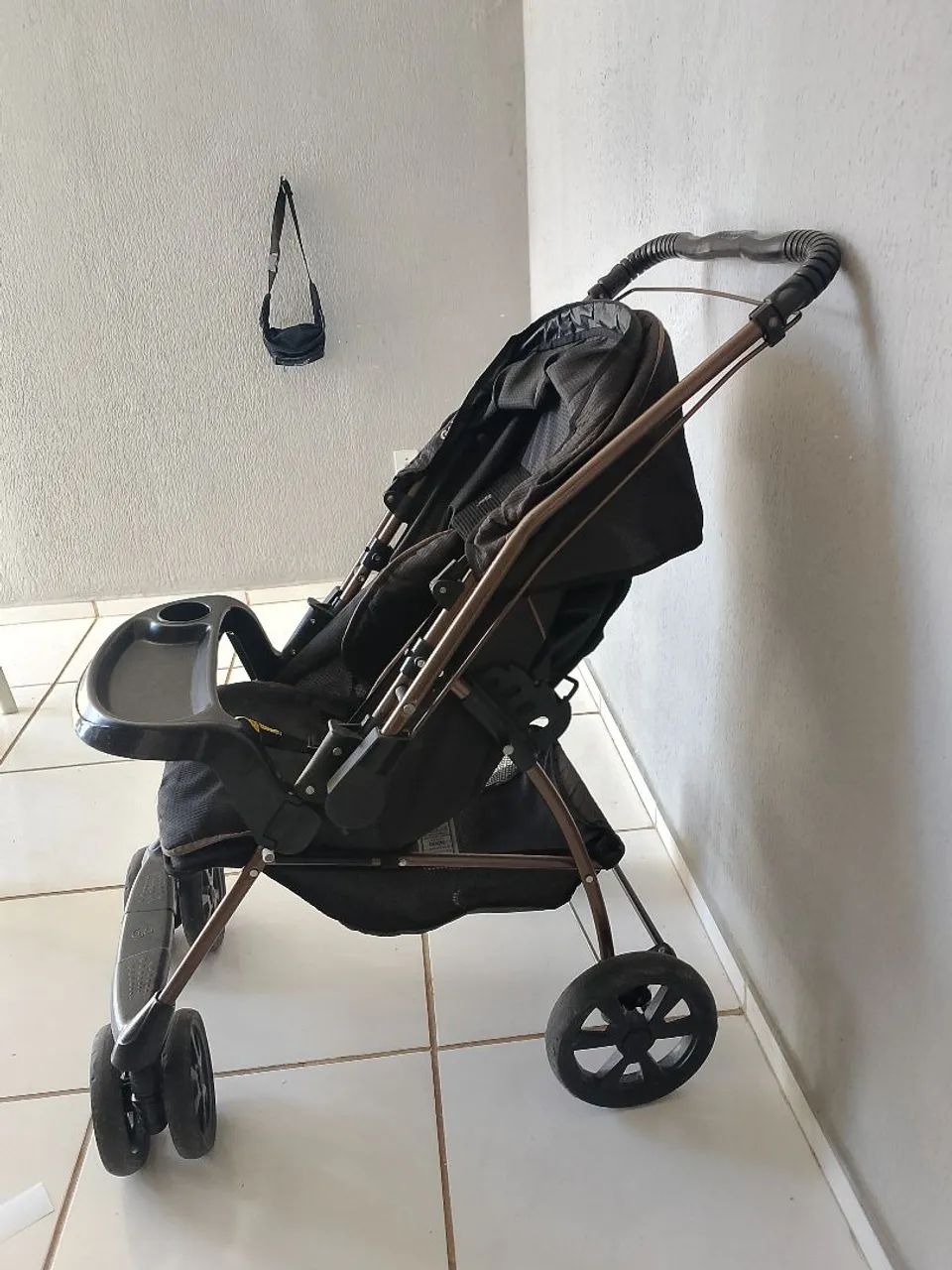 Carrinho de Bebê Galzerano Usado - Foto 2