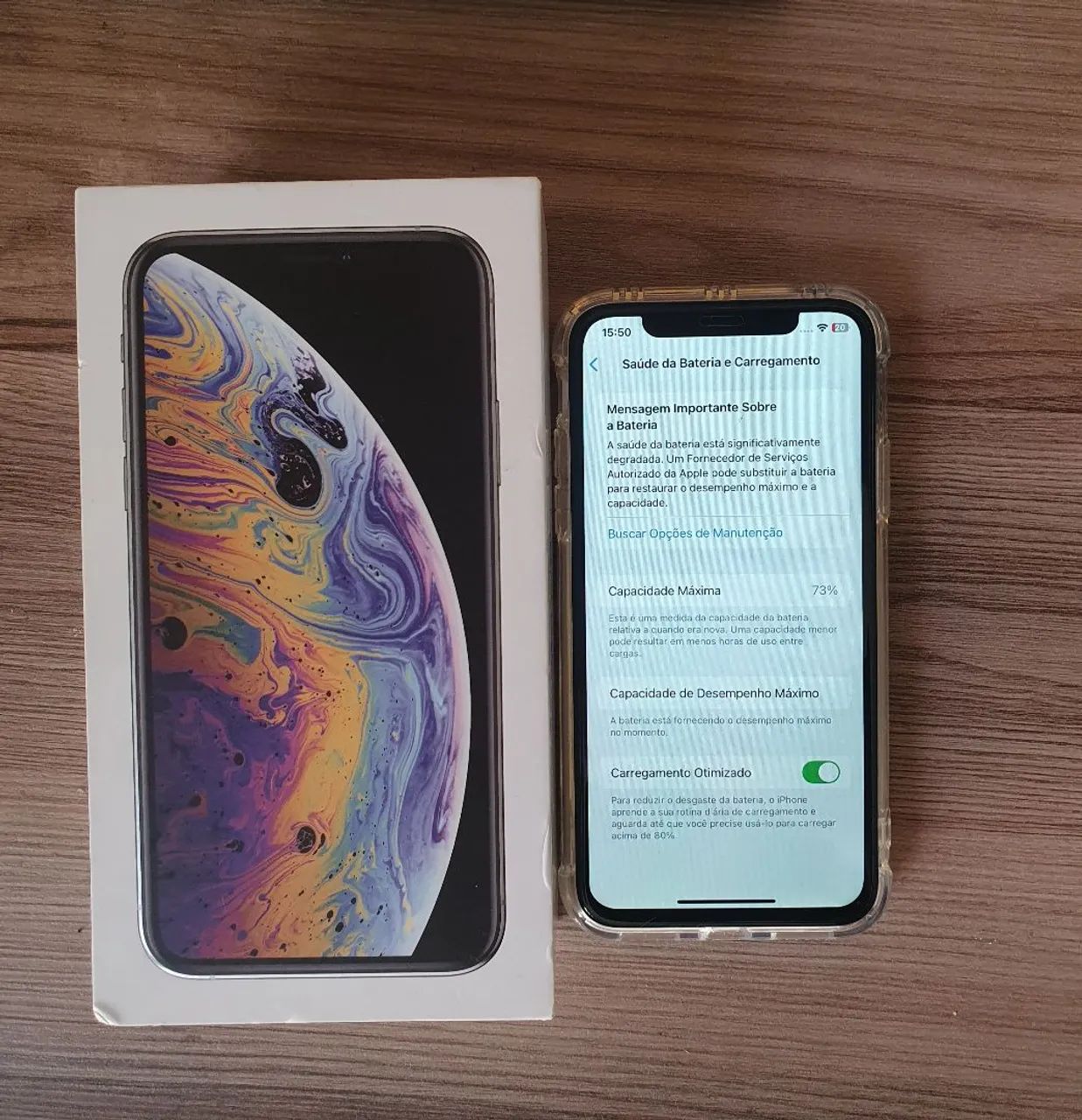 Apple iPhone XS Prata 64GB GB - Celulares e Smartphones - Jardim