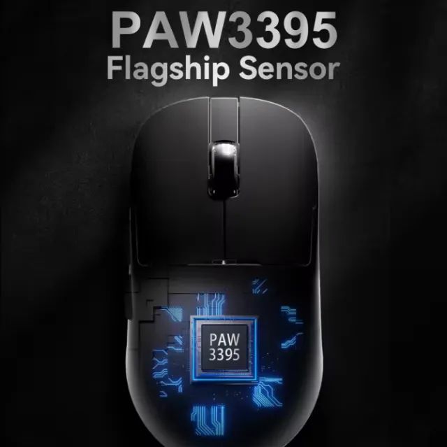 [NOVO] Mouse Sem Fio Ajazz AJ179 Pro 8K + Base de Carregamento, PAW3395, Tri-mode, Gamer - Foto 3