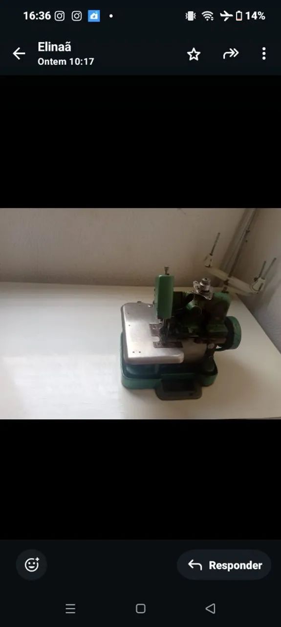 Máquina overloque  - Foto 2