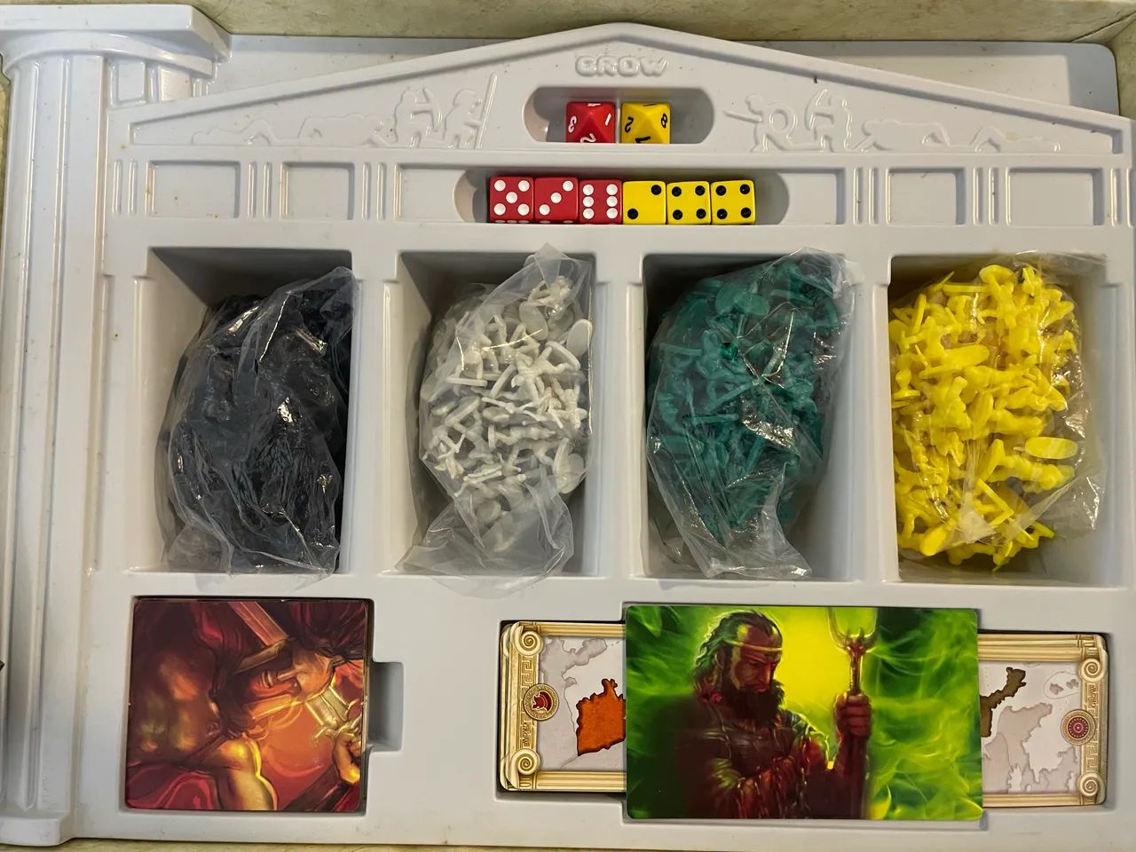 Jogo de Tabuleiro War Batalhas Mitológicas - Grow (Completo e Excelente Estado) - Foto 2
